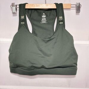 Senita Athletics Olive maternity Sports Bra